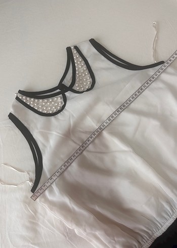 Kolsuz, Yaka Detaylı Midi Elbise - Görsel 4