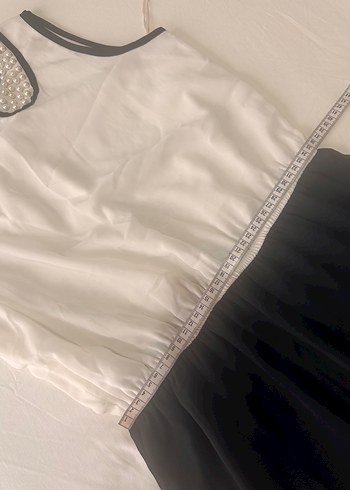 Kolsuz, Yaka Detaylı Midi Elbise - Görsel 6