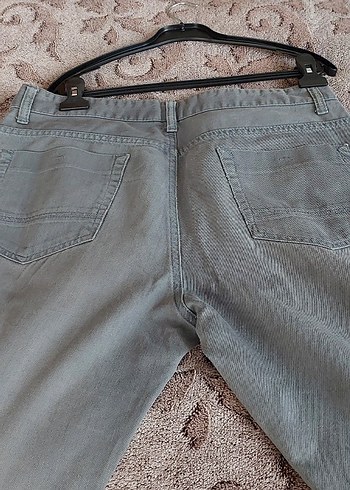 gri kancası pantolon - Görsel 3