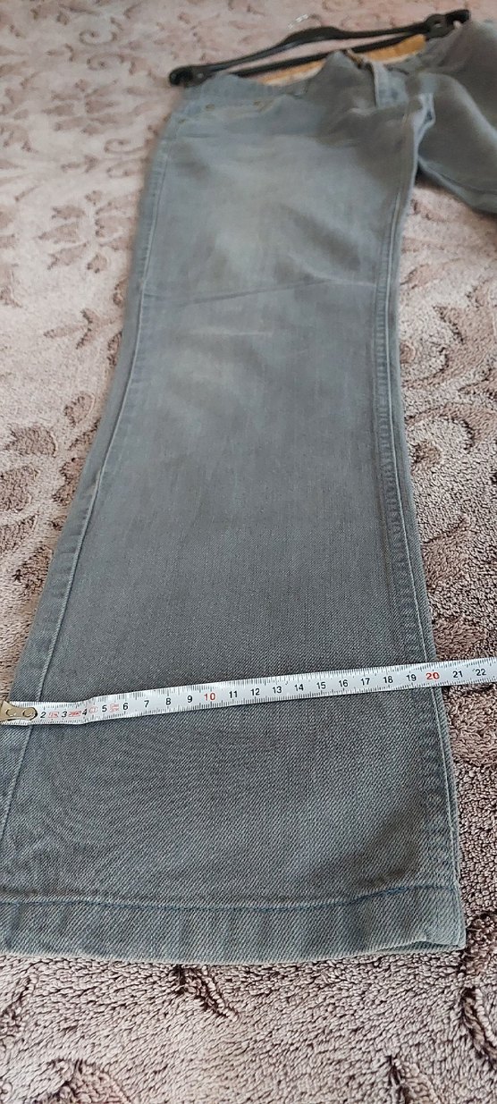 gri kancası pantolon - Görsel 4