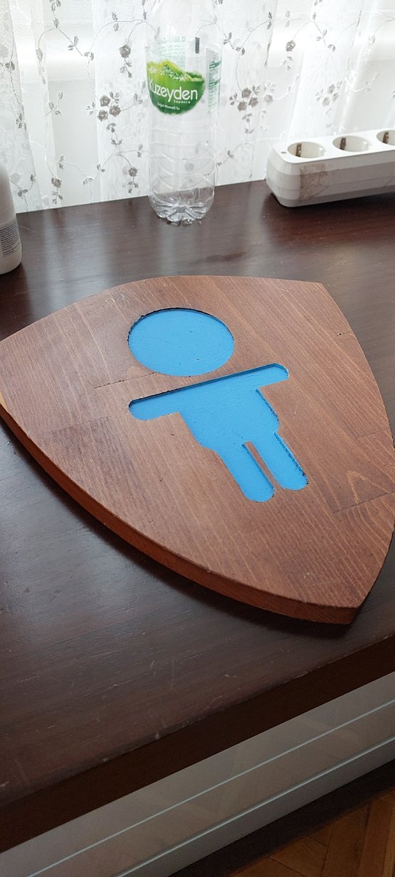 Çocuk odası icin duvar aski ahşap tasarim - Görsel 3