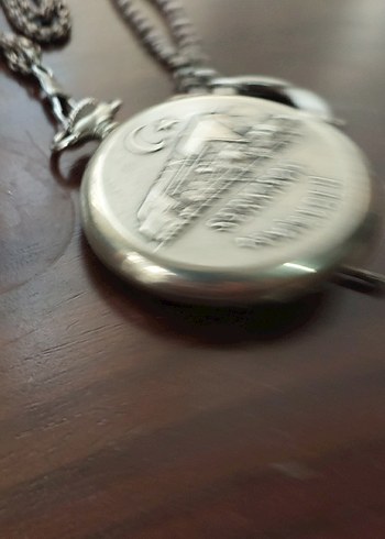 SERKISOF Rus Yapımı Kurmalı cep saati Demiryolu icin yapilmis - Görsel 4