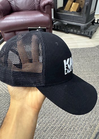 KARL LAGERFELD  SİYAH ŞAPKA - Görsel 3