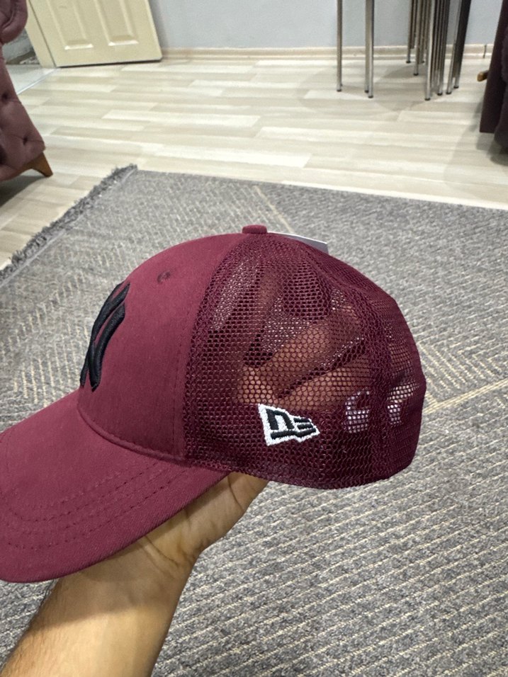 NEW ERA BORDO ŞAPKA - Görsel 2
