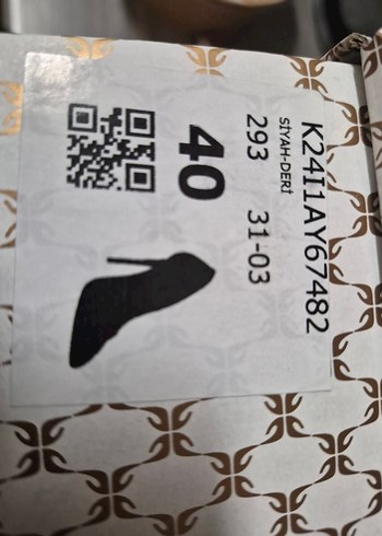 Tergan Siyah Deri Stiletto Topuklu Kadın Ayakkabı - Görsel 6