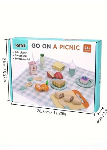 Diğer ahşap piknik oyuncak seti