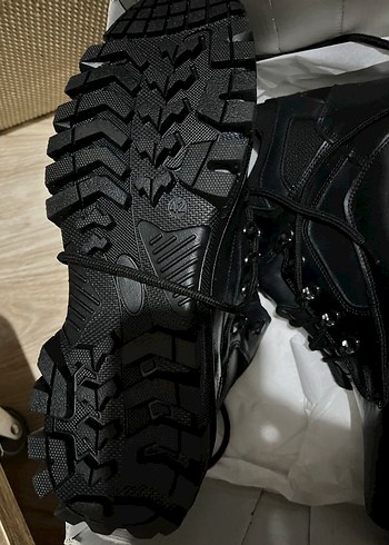 Siyah Bağcıklı ve Tokalı Erkek Biker Bot - Görsel 2