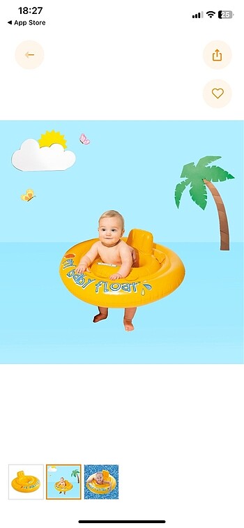 INTEX MY BABY FLOAT