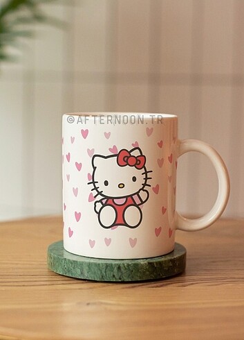 Hello Kitty Baskılı Kupa Bardak