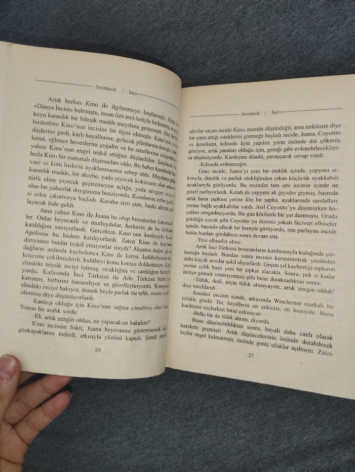 John Steinbeck - İnci Romanı - Görsel 4