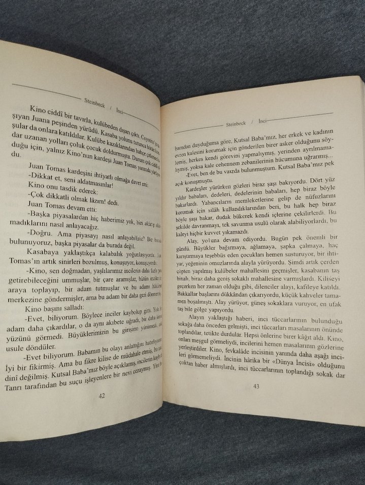 John Steinbeck - İnci Romanı - Görsel 3