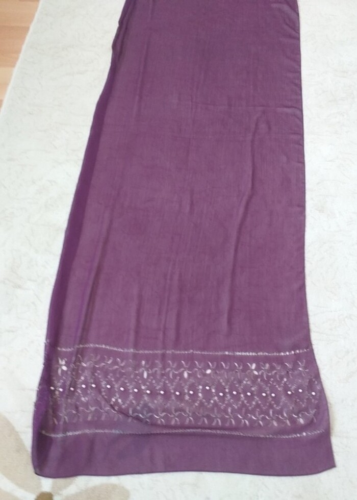 Şifon tül şal - Görsel 2