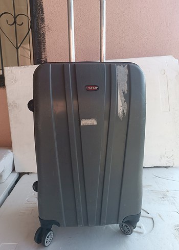 Polo grup siyah Erkek Valizi