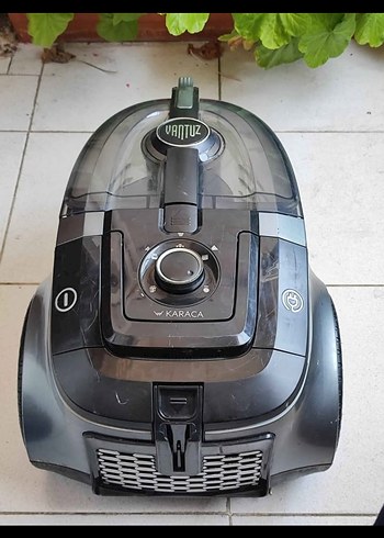 Karaca Vantuz Siyah Gri Elektrikli Süpürge