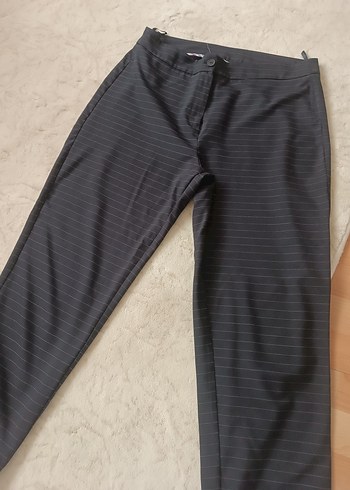 Kadın Pileli Kumaş Pantolon - Görsel 6