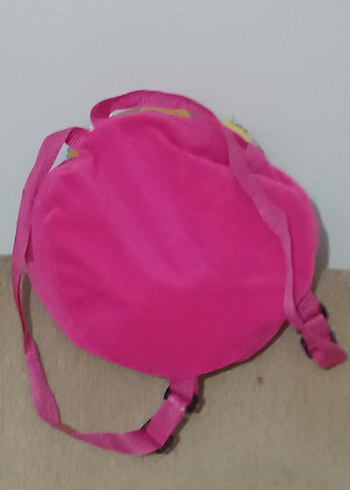 Renkli Payetli Gülümseyen Yüz Çocuk  çanta - Görsel 4