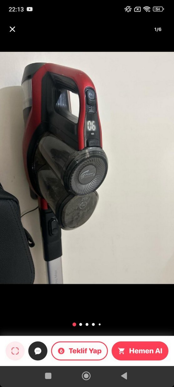 pilihp 7043 Kablosuz Elektrikli Süpürge - Görsel 4