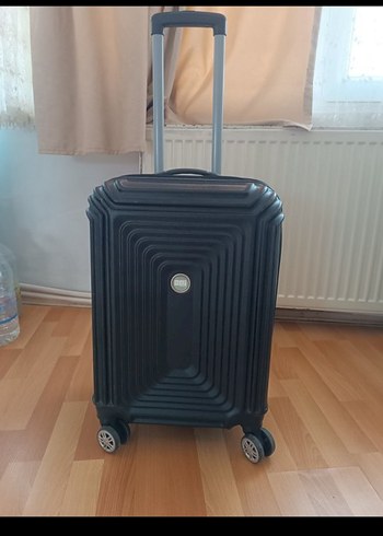 Kemerli Siyah Erkek İş Valizi