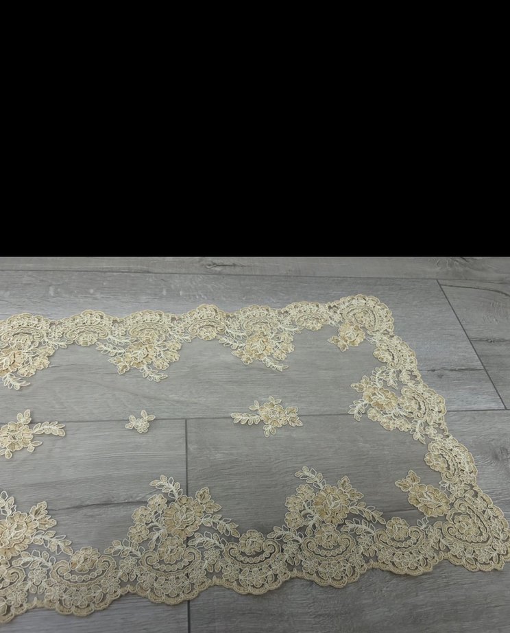 Sarı nakışlı tüner - Görsel 2