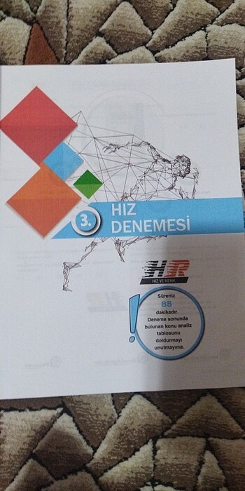  Hız ve renk ayt denemeleri 