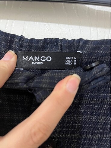 l Beden Mango havuç pantolon