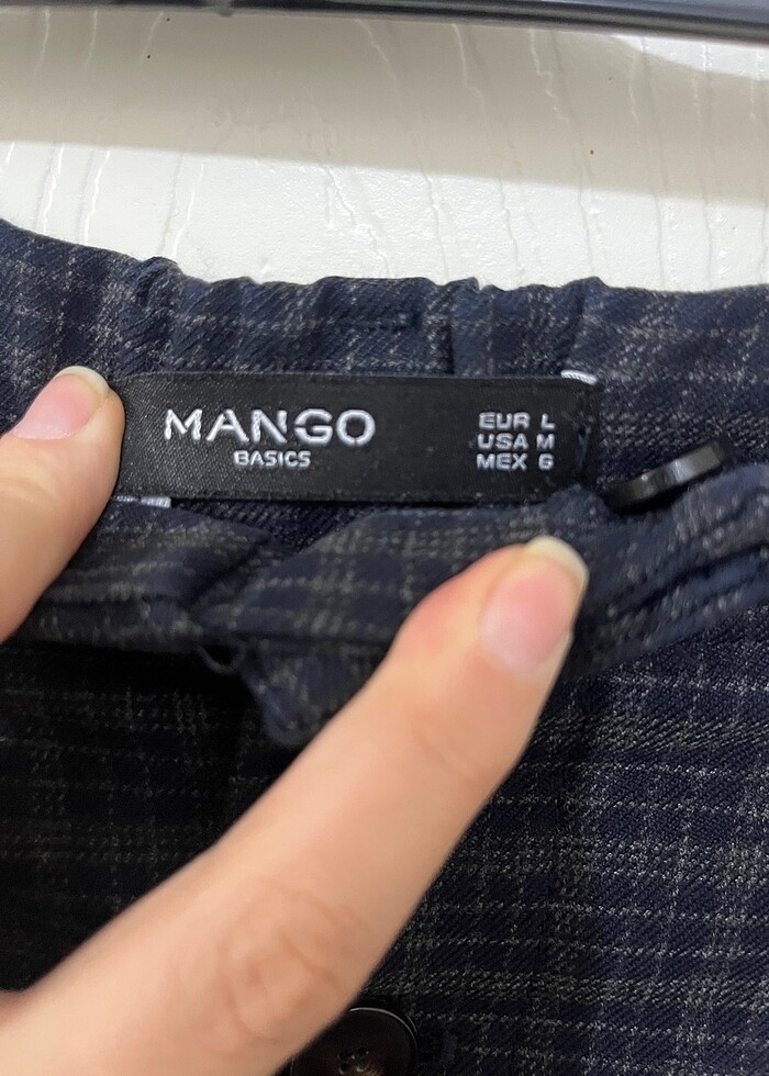 Mango havuç pantolon - Görsel 3