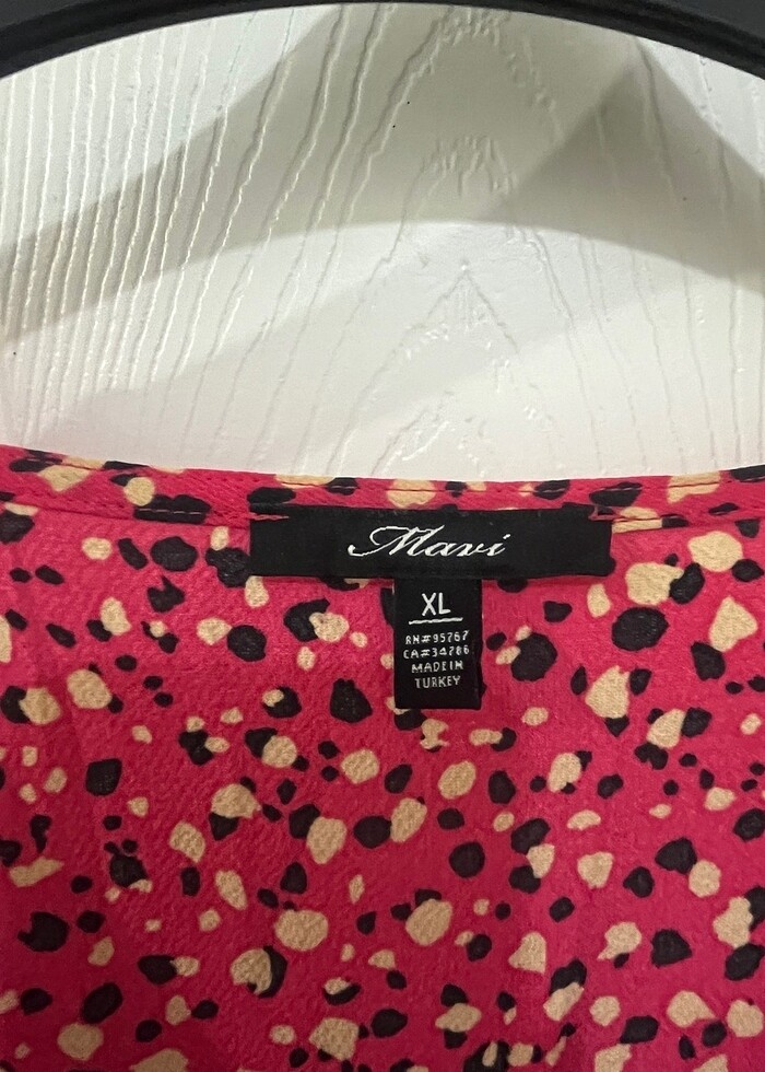 Mavi marka yazlık elbise - Görsel 3