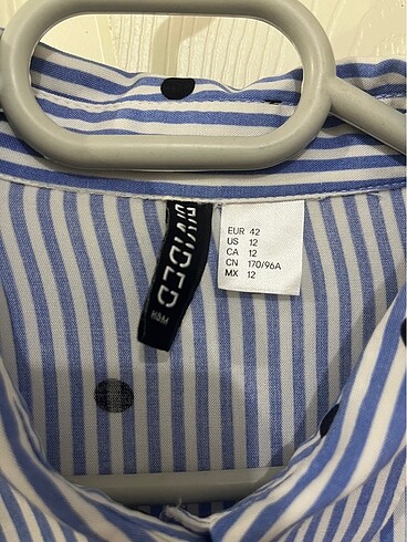H&M HM Puantiyeli gömlek