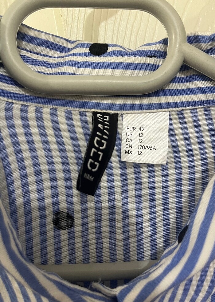 HM Puantiyeli gömlek - Görsel 2