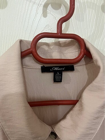 Mavi marka cepli krem gömlek - Görsel 2