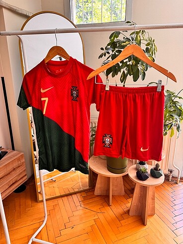 Portekiz Ronaldo 176 Beden 15-16 Yaş Çocuk Forma&Şort Takım