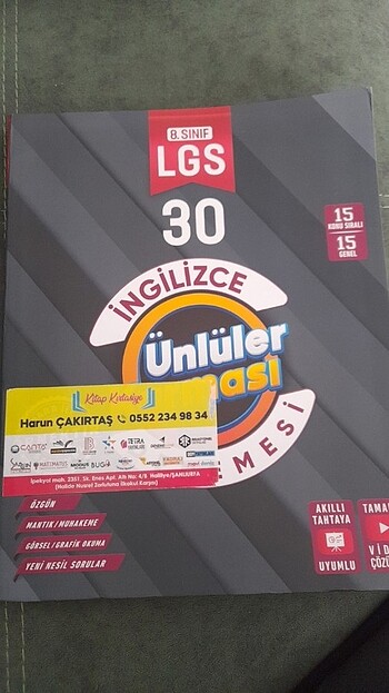 LGS 8. SINIF İNGİLİZCE 