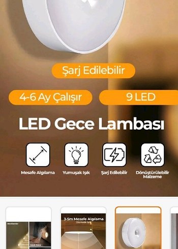 yakinlik otomotik yanan sensör LED - Görsel 14