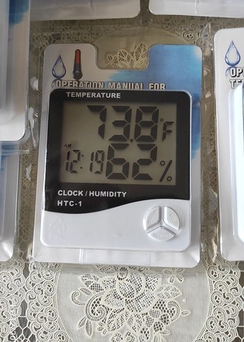 termometre sicaklik nem olcer - Görsel 2
