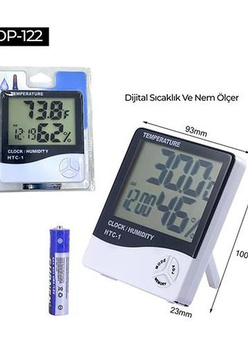 termometre sicaklik nem olcer - Görsel 5