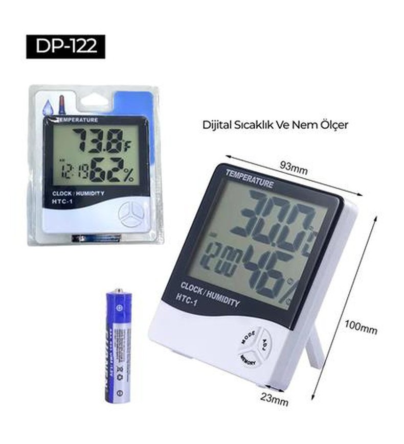termometre sicaklik nem olcer - Görsel 5