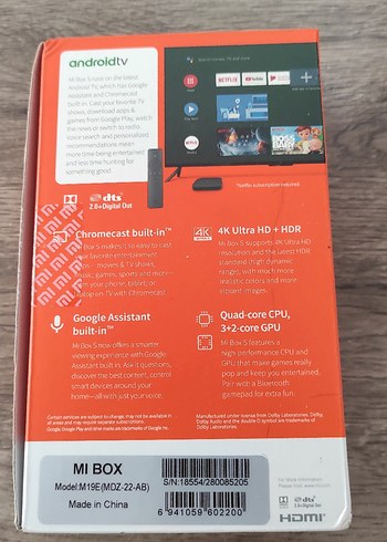 mi tv box sadece kutu