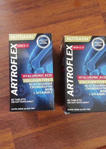 Nutraxin Artroflex Kollajen ve Hyaluronik Asit Tablet - Görsel 9