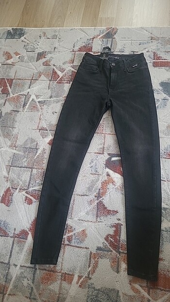 29 Beden siyah Renk Loft kadın siyah jean