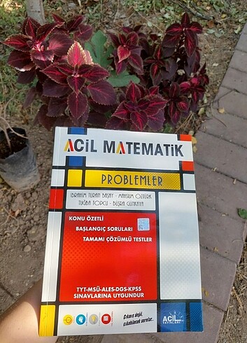 Hiç kullanılmamış Acil yayınları problem fasikülü sadece 39tl
