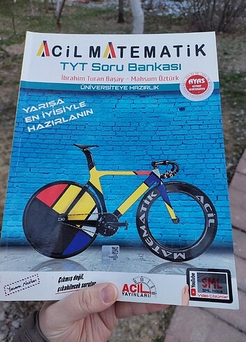 Acil yayınları tyt matematik kitabı(hiç kullanılmamış) uygun fiy
