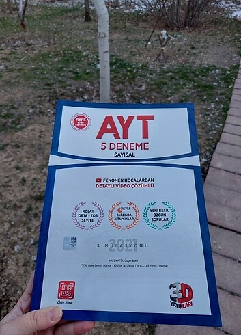 3D yayınları ayt genel denemesi uygun fiyatlı