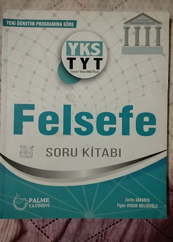 YKS TYT Felsefe Soru Kitabı Palme Yayınevi