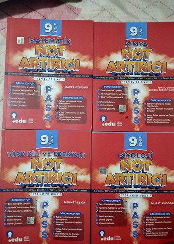 9. Sınıf Not Artırıcı Soru Bankası Seti