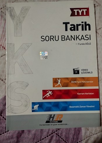 tyt tarih soru Bankası sıfır hiç kullanılmadı