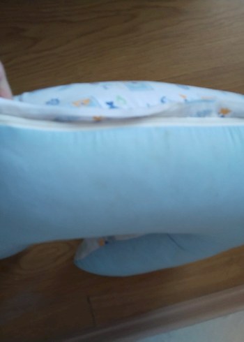 Baskılı Mavi Hamile ve Emzirme Yastığı - Görsel 2