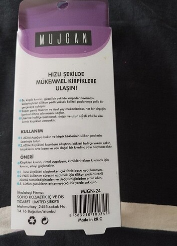 Diğer Kirpik kıvırcı
