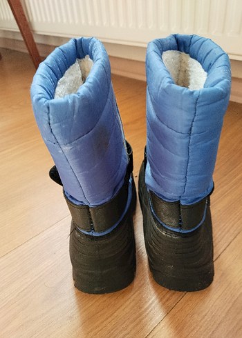 34 Beden mavi Renk Koyu Mavi Erkek Çocuk kar Botu