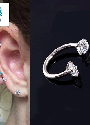 Cerrahi Çelik C Piercing 