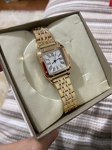 Beden altın Renk Cartier Gold Saat